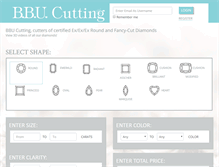 Tablet Screenshot of bbucutting.com